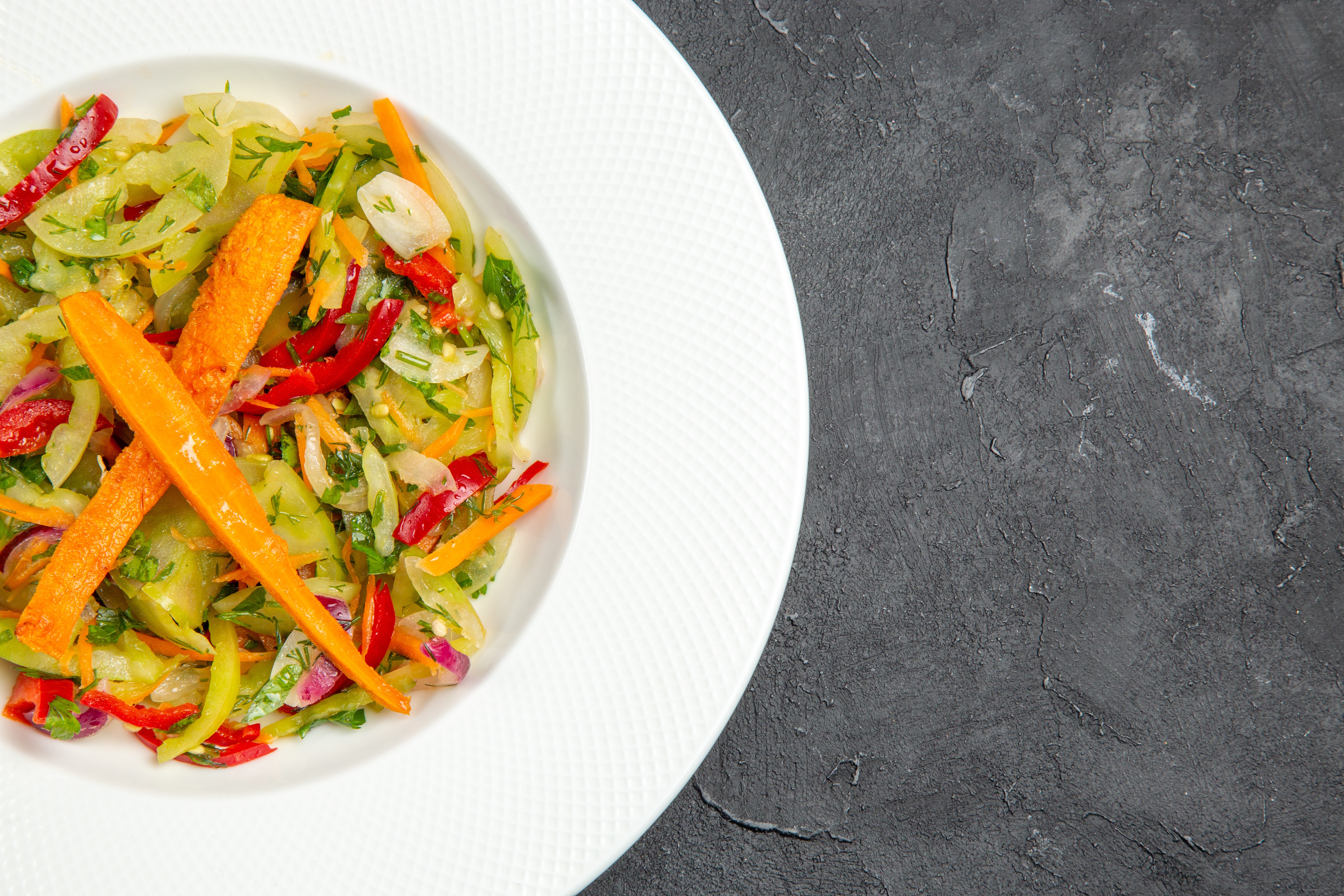 salteado de verduras